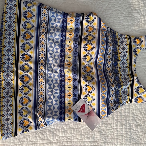 Lands End Tankini Swim Top - Picture 1 of 4